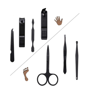 AQDAS INDUSTRIES Portable Stainless Steel Nail <b>Kit</b> with 5-in-1 Clipper 6-Piece Set for Adult <b>Manicure</b> & Grooming Classic Style - Product Image 5