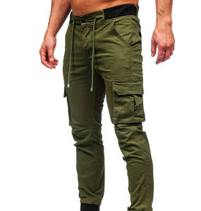 Pantalones Cargo Casuales de Cintura Media, Última Moda, Personalizables, Transpirables, 6 Bolsillos, Estilo Holgado de Algodón, Disponibles al por Mayor - Product Image 4