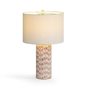Decorative Mother Of Pearl Lamp Modern Table <b>Lighting</b> For Bedroom Living Room Stylish Pattern Lamp For Interior Home Decor - Product Image 3