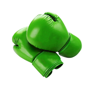 MASGAM SPORTS MS-B2016 Gants de boxe en cuir vert de haute qualité Fermeture à boucle réglable Logo personnalisable - Product Image 6