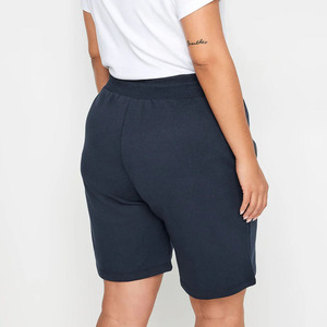 Shorts de sport pour femmes, nouvelle mode, en coton, taille haute, coupe ajustée, séchage rapide, respirant, grande taille, décontracté - Product Image 2