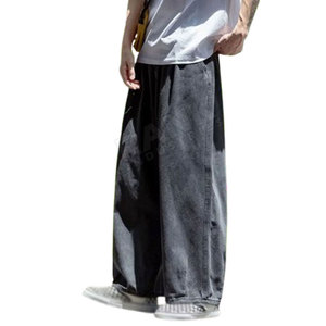 Pantalones Vaqueros Holgados para Hombre, de Algodón, Lavados, Transpirables - Product Image 3