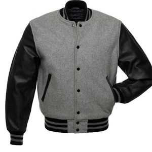 Personalized College Baseball Varsity Jacket for <b>Men</b> Custom Logo Classic Button Design Team Uniform Wholesale OEM Manufacturers - Product Image 1