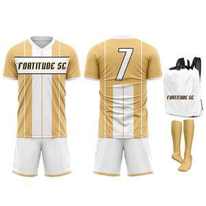 Uniforme de Fútbol Personalizado 2026, Conjunto Deportivo, Secado Rápido, Transpirable, 100% Poliéster, Precio al por Mayor, Superventas - Product Image 6