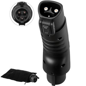 Adaptateur de charge Tesla J1772 Max 48 Amp 240V avec sac de rangement IP65, verrou anti-chute, adaptateur de chargeur Hi EVs pour véhicules Tesla - Product Image 1