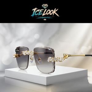 แว่นกันแดด Icelook ประดับเพชร ดีไซน์หรูหรา ทันสมัย สำหรับทุกเพศ กำลังเป็นที่นิยมอย่างมาก มีจำหน่ายแล้ว - Product Image 1