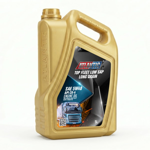 Huile moteur diesel Atlantic Top Fleet HDV entièrement synthétique à faible teneur en SAPS, longue durée, SAE 5W-30 / 5W-40 API CK-4 ACEA E6 E9 - Product Image 4