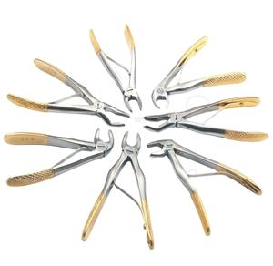 7 Piece Manual Dental Extraction Forceps Set Surgical Grade Stainless Steel Class I CCC OEM Private Label <b>Grip</b> Surgical 3-Year - Product Image 3