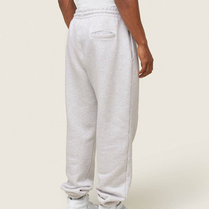 Custom Logo High Quality Lightweight Premium Fabric Men's Oversized Joggers Breathable Elastic Waist Side Casual Sweatpants - Product Image 2