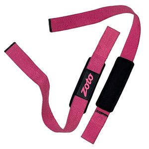 Correas de Levantamiento de Pesas de Algodón Resistentes de Marca Privada, Correas de Muñeca Antideslizantes para Gimnasio, Proveedor Directo - Product Image 2