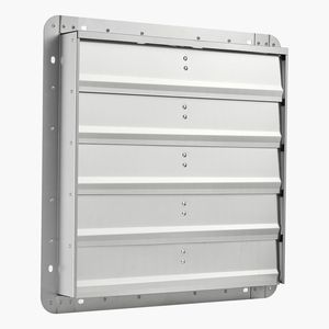 Ventilatore di Scarico a Parete da 20 Pollici con Motore AC, Ventilazione per Soffitta, Flusso d'Aria 3000 CFM, Costruzione in Acciaio Resistente, Bassa Rumorosità - Product Image 3