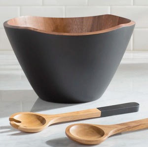 Tazón de Ensalada de Madera Premium, Vajilla Natural, Tazón para Servir Ensalada, Fruta y Pan, a Precio de Mayoreo - Product Image 4