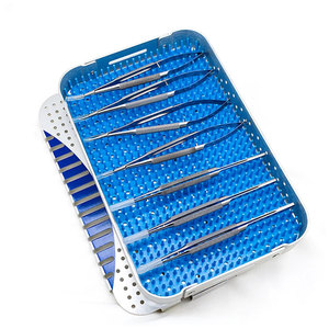 Ensemble complet d'instruments chirurgicaux manuels, microchirurgie, acier inoxydable, réutilisables, outils de précision pour interventions chirurgicales, CE INSTRUMENTS - Product Image 1