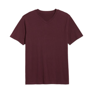 T-shirt pour homme 100% coton, décontracté, basique, col en V, col rond, impression numérique, manches courtes, coupe ample, surdimensionné, techniques DTG - Product Image 5