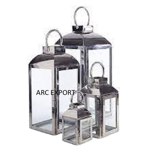 Juego de 4 linternas de diferentes tamaños, el último nuevo diseñador, colgante de Metal decorativo y centro de mesa de decoración, linternas de velas modernas - Product Image 1