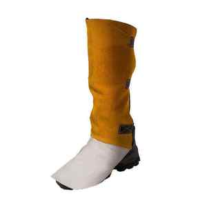 Custom Logo Cowhide Split Leather Welding Shoes <b>Flame</b> Resistant Anti-Cut High Visibility with Custom Color for Welders - Product Image 2