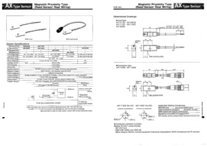 Cilindro de sensor de interruptor de láminas de TAIYO AX115CE - Product Image 2