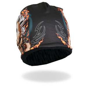 Gorros de Ciclismo Ligeros Personalizados al por Mayor, Gorro de Otoño con Diseño de Calavera, Gorra de Ciclismo con Logotipo Impreso - Product Image 6
