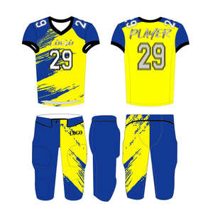 Uniforme de football américain pour adultes à manches courtes, personnalisable, fabriqué au Pakistan, meilleure qualité - Product Image 2