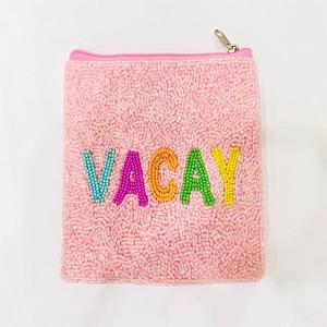 Stylish Handmade Beaded Embroidery Coin Pouch for Coins Cash Cards and Small Everyday Accessories - Product Image 1
