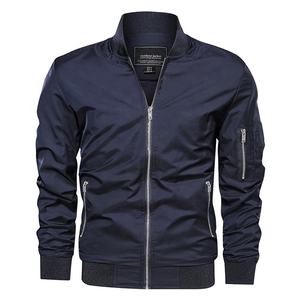 Blouson d'aviateur en cuir PU décontracté unisexe de grande taille avec logo personnalisé hiver imperméable respirant polyester fourrure poche double boutonnage - Product Image 2