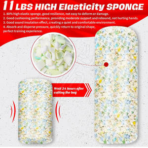 Equipo de Boxeo Profesional, Kit de Saco de Boxeo Pesado con Base, Personalizado en Cuero/Nylon, Resistente, Altura Ajustable - Product Image 2