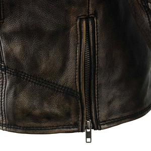 Fashion Clothing Adult <b>Men</b> Genuine Leather <b>Jacket</b> Custom Made Waterproof Reversible Winter Online Sale - Product Image 4