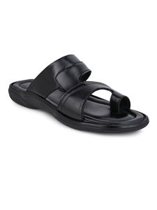 Sandales en cuir de luxe pour hommes, à bout ouvert, légères, à semelle souple, pour les loisirs d'été, les voyages et la vie quotidienne en plein air - Product Image 1
