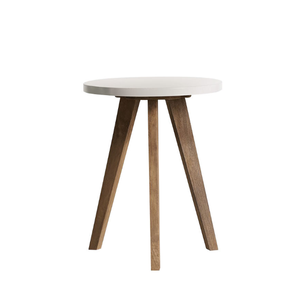 Mesa de centro de madera de teca con un diseño minimalista y sencillo, adecuada para uso en interiores o terrazas, tamaño personalizable. - Product Image 1