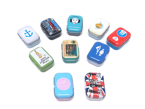 Confezione piccola scatola di latta Mini oro rosa di alta qualità - Product Image 5