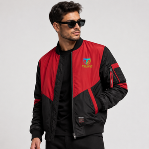 OEM Service New Arrival High Street Bomber <b>Jacket</b> From Pakistan Top Quality Custom Logo Polyester Satin Winter Bomber <b>Jackets</b> - Product Image 1