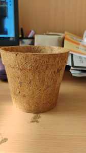 Pot en fibre de coco écologique, durable et léger - Biodégradable - Style farmhouse - Design unique pour une utilisation en intérieur/extérieur - Product Image 3