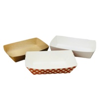 Plateau à sushi en papier kraft cylindrique durable et écologique pour l'emballage alimentaire et les boîtes auto-érectables à usage cadeau