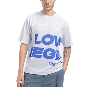 Custom Printed Mesh T-Shirts Men Short Sleeve Breathable Loose Fit Sublimation Sportswear Top Tees oversized sports wear <b>tshirts</b> - Product Image 3