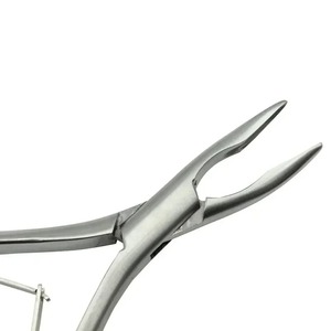 BAFA INSTRUMENTOS QUIRÚRGICOS 3 PIEZAS Pinzas de ortodoncia dentales curvas/rectas, alicates quirúrgicos manuales - Product Image 6