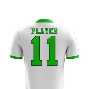 Uniformes de Fútbol Transpirables de Secado Rápido Ecológicos 100% Poliéster Conjuntos de Uniformes de Fútbol Personalizados Unisex para Adultos Uniformes de Fútbol Elásticos - Product Image 5