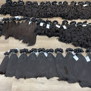 Prix de gros paquets de cheveux bouclés birmans chauds tissage de cheveux naturels bruts non transformés 100% extensions de cheveux humains - Product Image 4