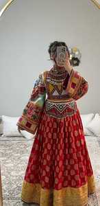 Wholesale Pr Latest Designs Afghani <b>Dress</b> Women Low MOQ Afghan Kuchi Party <b>Dress</b> High Neck Long Sleeve Casual <b>Dresses</b> Low MOQ - Product Image 3