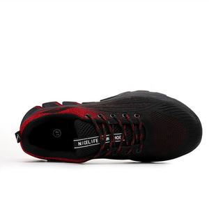 Calzado de Seguridad con Superficie Tejida Estilo Senderismo, con Puntera de Acero para Uso en Fábrica, Comodidad para Estar de Pie por Tiempo Prolongado, Anti-Impactos, Unisex - Product Image 4