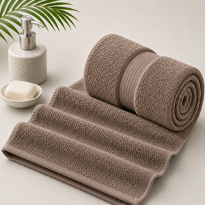 Hospital Use Eco-Friendly Organic Cotton Jacquard Weave Quick-Dry Water Absorbent Sand-Free Adult Bath Towels-Wholesale OEM - Product Image 5