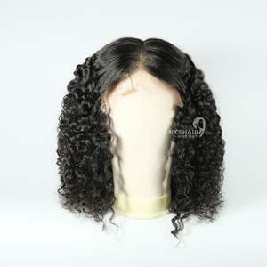 Colores personalizados 100% Remy/Peluca de cabello humano vietnamita virgen Frontal de encaje completo con encaje transparente HD 13*4 Estilo de onda - Product Image 4