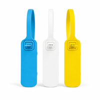 Sceau de sécurité en plastique anti-ouverture YSD-400mm haute sécurité avec gravure personnalisée pour la logistique de fret