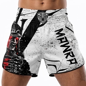 Hot Selling MAWRA MARTIAL ARTS Muay Thai Shorts Professional Breathable Quick Dry 100% Polyester MMA Training <b>Trunks</b> <b>Men</b> Women - Product Image 1