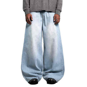 กางเกงยีนส์ทรงหลวมผู้ชาย แฟชั่น กางเกงผู้ชายแบบซักล้าง ใส่สบายทุกวัน ขายดี กางเกงผู้ชาย - Product Image 4