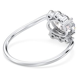 Anillo de Compromiso REYES de Alta Calidad en Oro Sólido de 14K con Corte Ovalado y Moissanita de 1.23 Quilates, Regalo Clásico de Boda, Joyería Fina para Mujer - Product Image 4