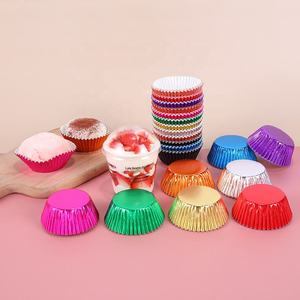Vente en gros de moules à muffins personnalisés 60 g/m² 110, meilleurs moules à cupcakes en aluminium pour la pâtisserie - Product Image 2