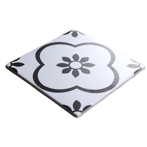200X200mm 8X8inch Bloem Cement Porseleinen Tegel Vloer En Wandtegels - Product Image 1