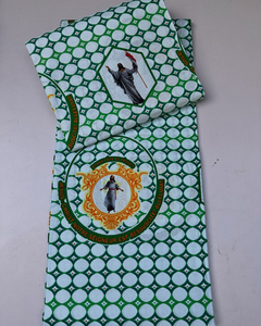 Fabricante de Tela de Algodón con Estampado Africano Personalizado, Diseño Exclusivo, Venta al Por Mayor, OEM, ODM para Iglesia, Escuela, Organización No Gubernamental, Festival - Product Image 2