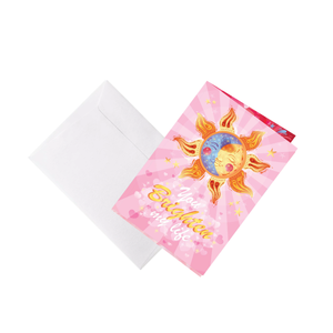 Carte pop-up 3D Lune et Soleil, design personnalisé pour la Saint-Valentin, faite à la main, design amour et cœur, cartes de vœux pour la Saint-Valentin - Product Image 4