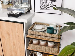 Best Price 2026 Seagrass Jute <b>Storage</b> Basket Eco-Friendly Multifunction Home Decoration Kitchen Organizer Neatening Bathroom - Product Image 4